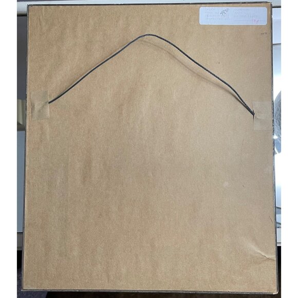 Rustic Framed Wall Art With Vintage Tuscan Scene Wisteria Grannycore 13”x15” - Picture 4 of 4